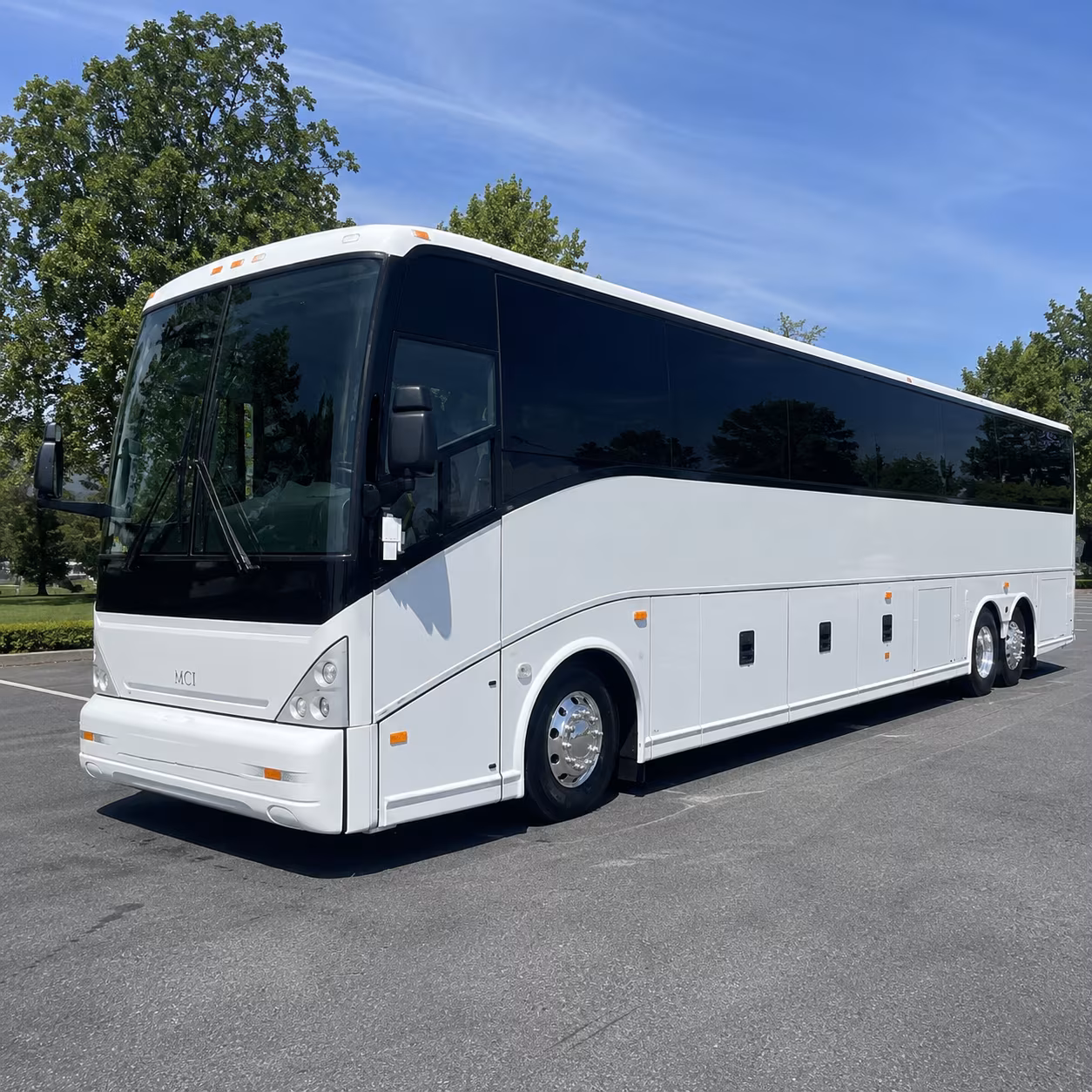 56 passenger charter bus