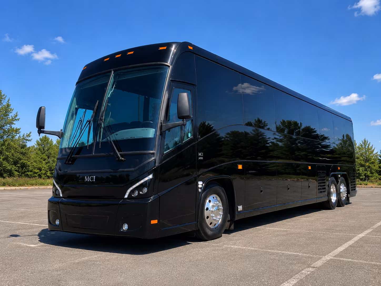charter buses for sycamore inn and historic route 66 weddings