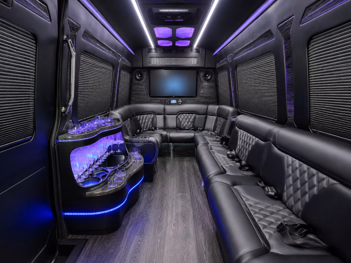 employee shuttle buses to ontario international airport for business travel
