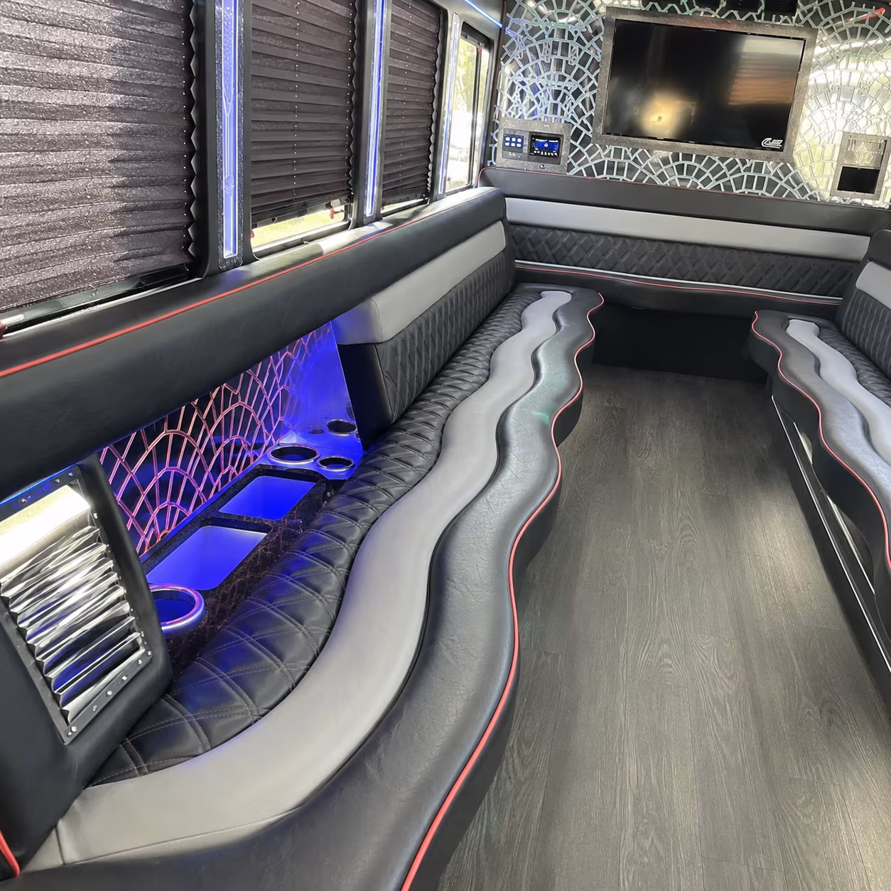 quinceanera sweet 16 party bus rental