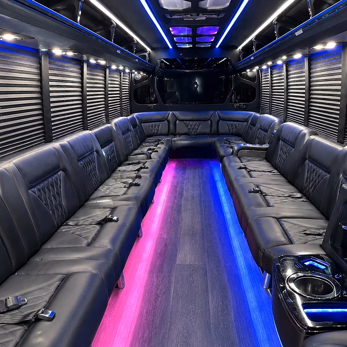 rancho cucamonga party bus rentals inside