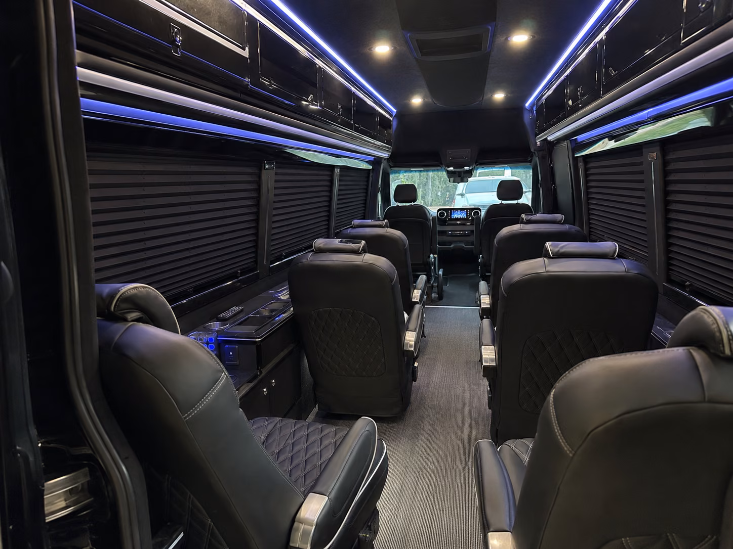 rancho cucamonga prom transportation onboard seating