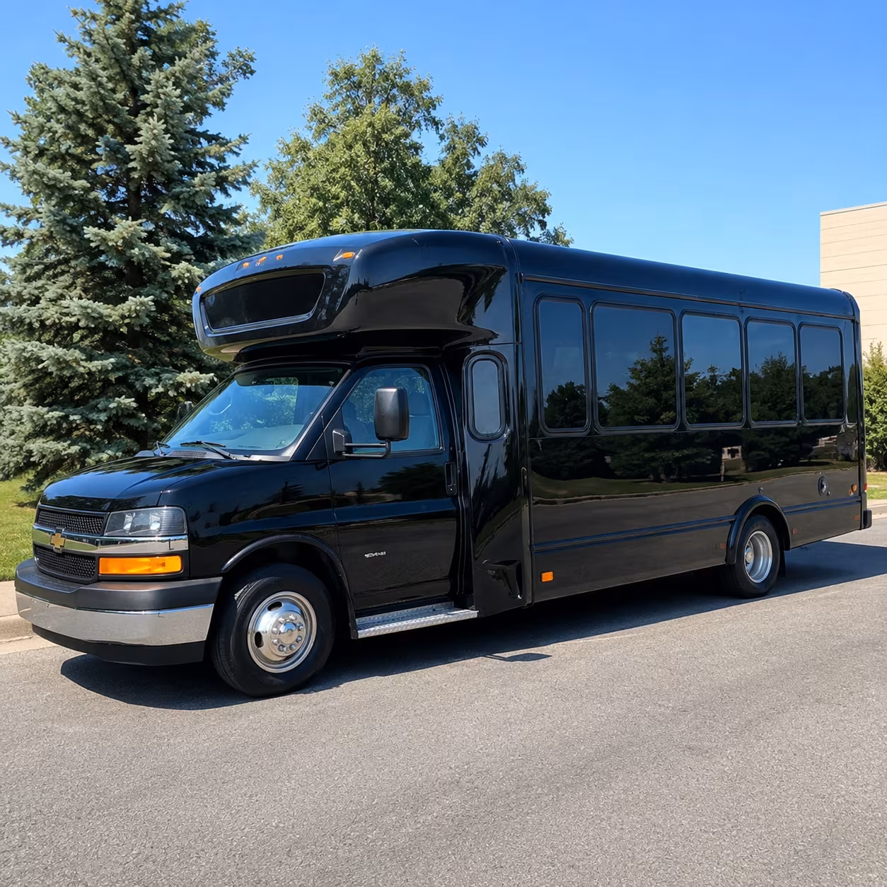 wedding party bus rental